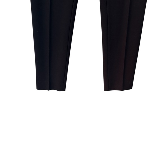 MaxMara Dark Brown Tapered Leg Trouser Pants Size 6 - Picture 3 of 7